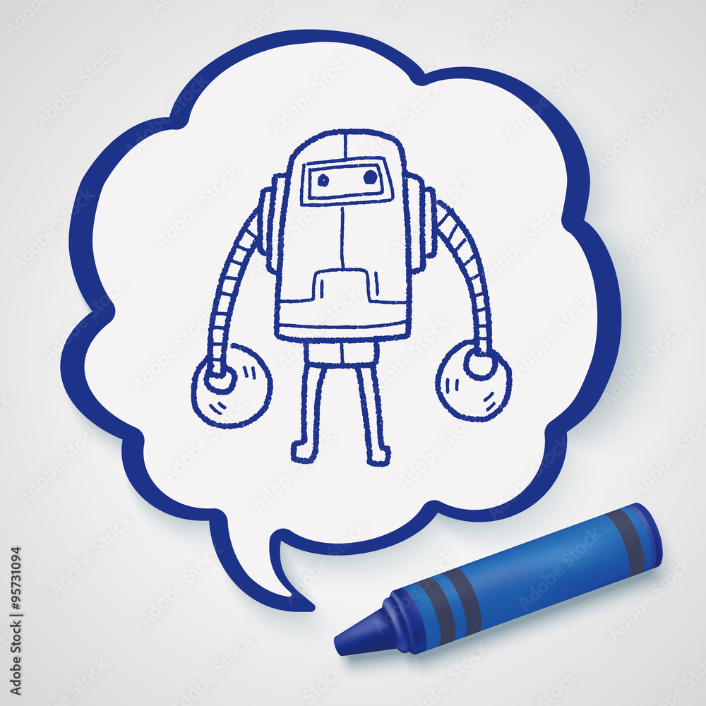 robot doodle robot doodle