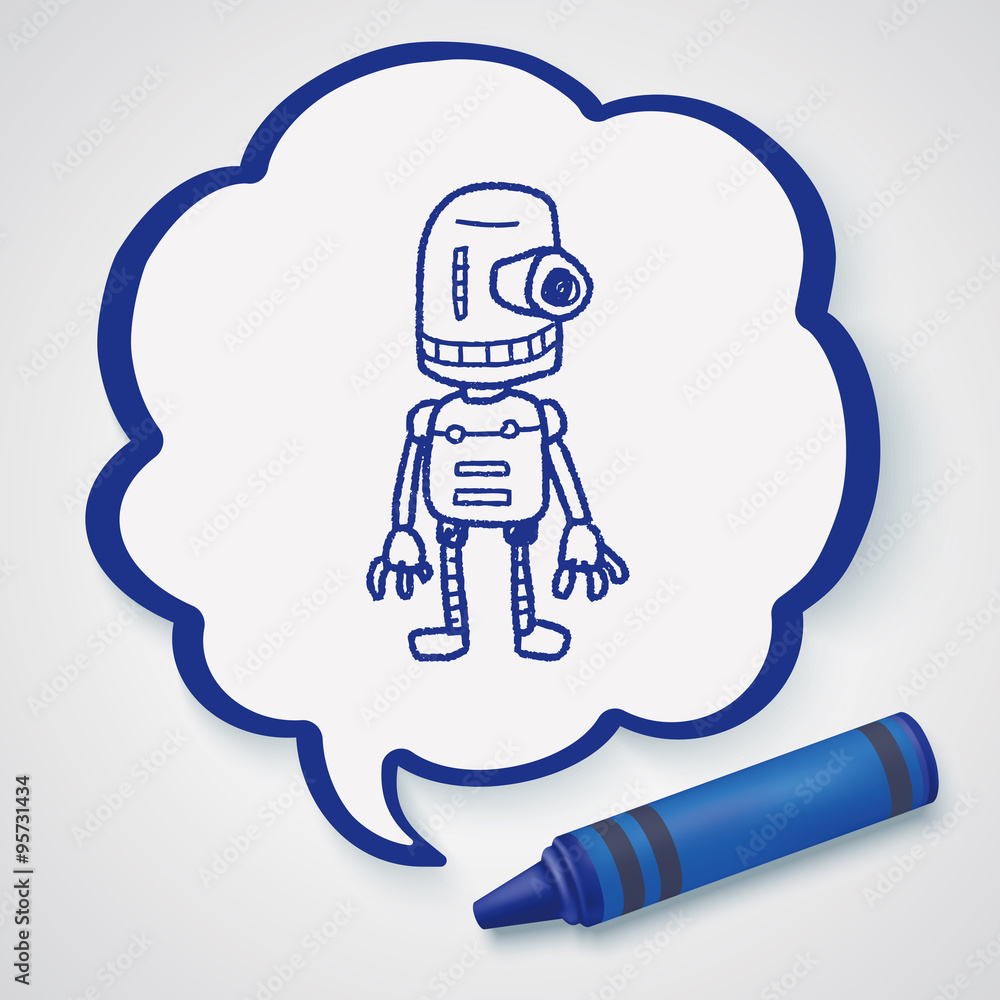 robot doodle robot doodle