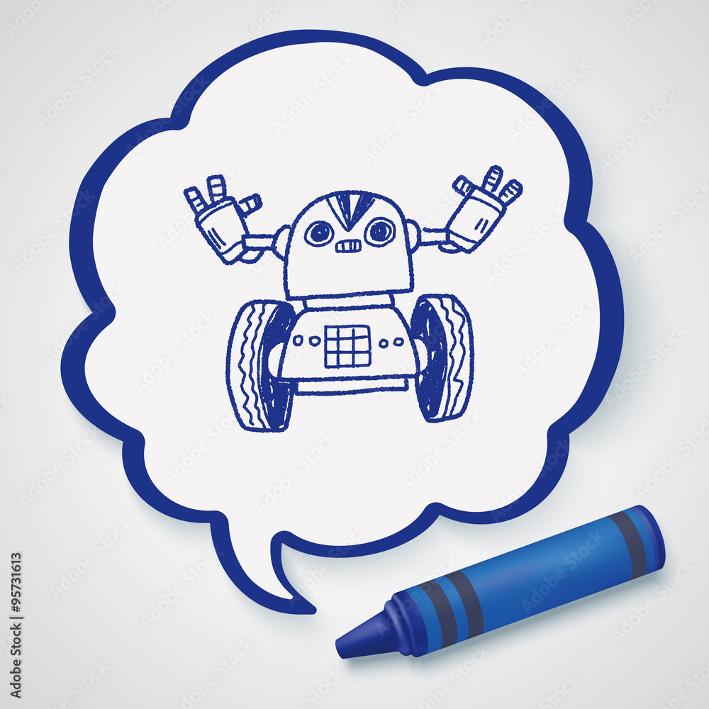 robot doodle robot doodle