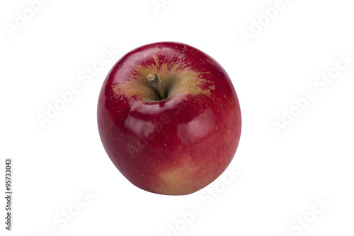 Isolated red apple