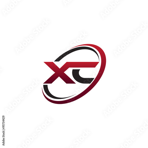 Free Download Modern Initial Logo Circle XC - GFXLoad