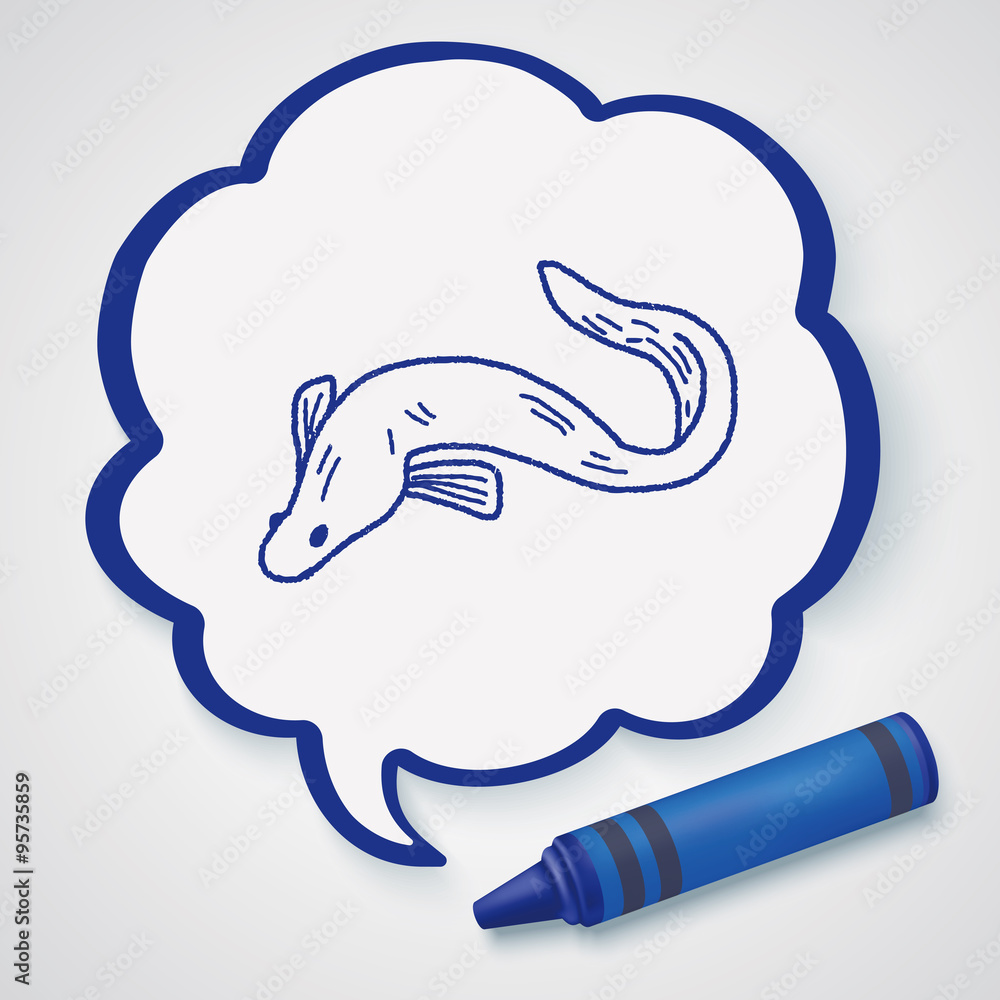 Eel doodle Eel doodle