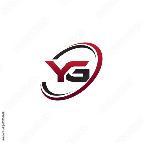 Modern Initial Logo Cirlce YG