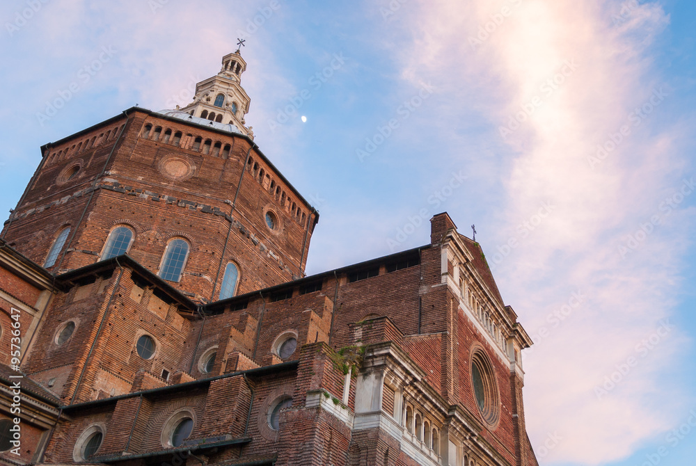 The cathedral of Pavia (Lombardy, Italy)