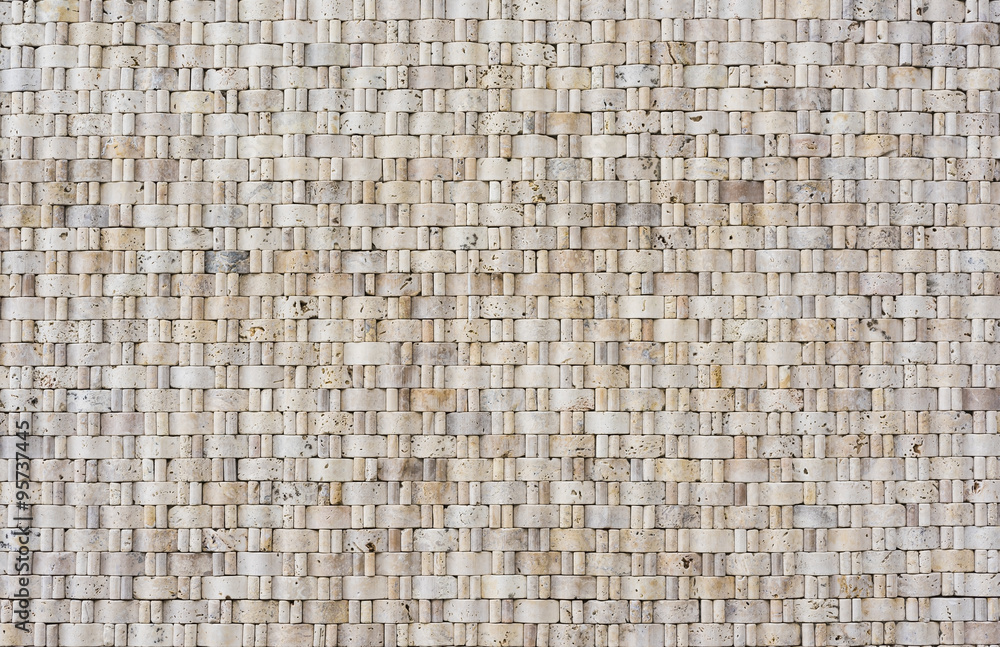 Mosaic stone wall texture Mosaic stone wall texture