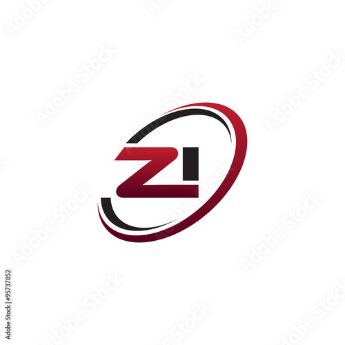 Free Download Modern Initial Logo Circle ZI - GFXLoad