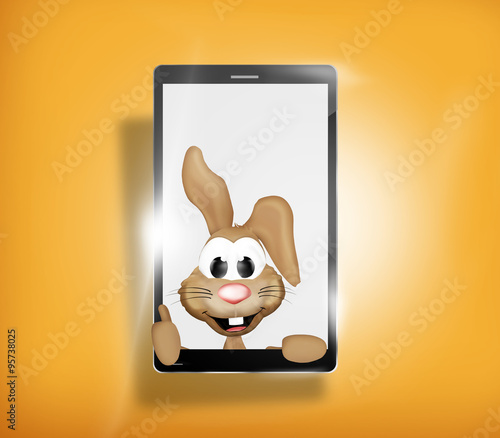 Happy Easter Bunny Mobile P...