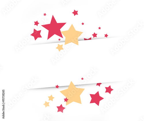Stars White Background fest...