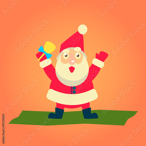 Vector Illustration of Santa Claus