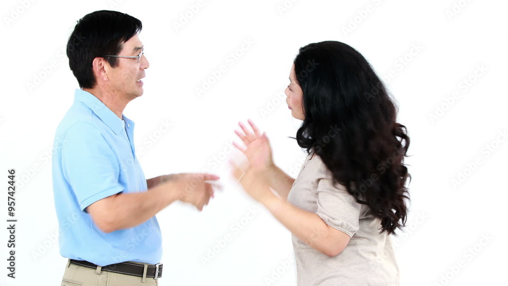 Couple not talking after arguing Couple not talking after arguing