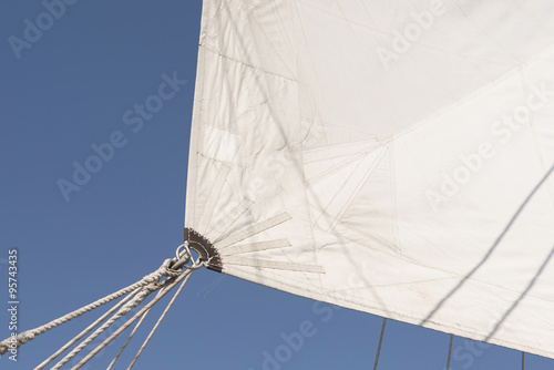 sailing vessel white sail