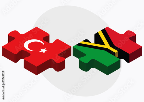 Turkey and Vanuatu Flags