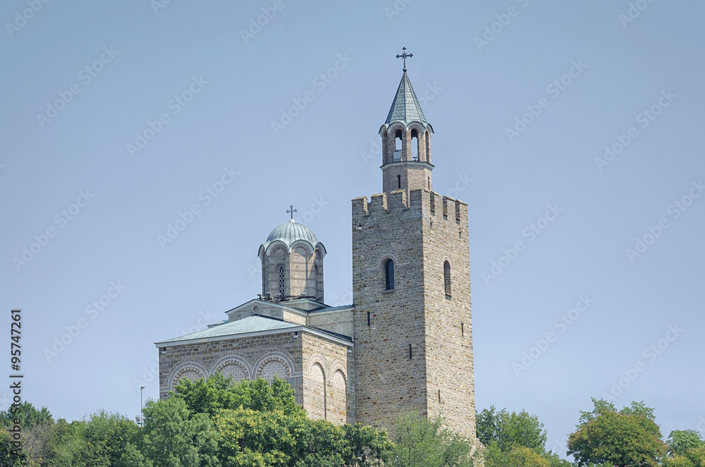 the church of Tsarevets in Bulgaria. The town of Veliko Tarnovo.