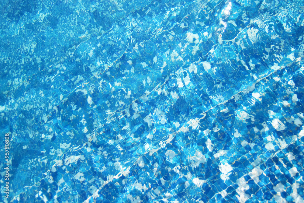 Obraz premium blue water texture