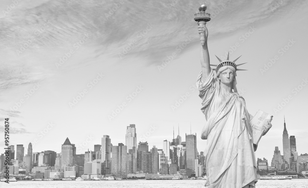 Fototapeta premium new york city tourism concept