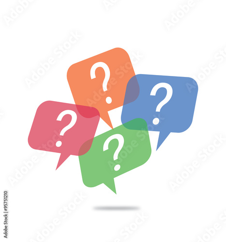 question mark design