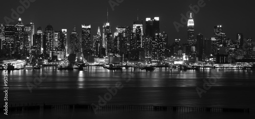 capture new york cityscape skyline, usa