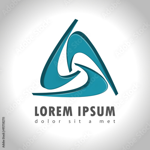 Abstract  vector logo