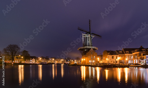 Windmill " The Adriaan" in Haarlem