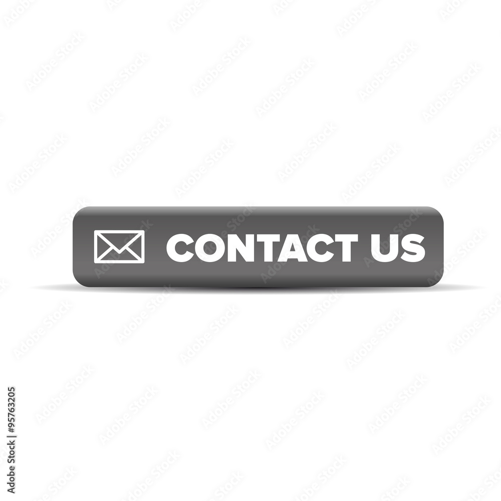 Contact us vector icon on button Contact us vector icon on button