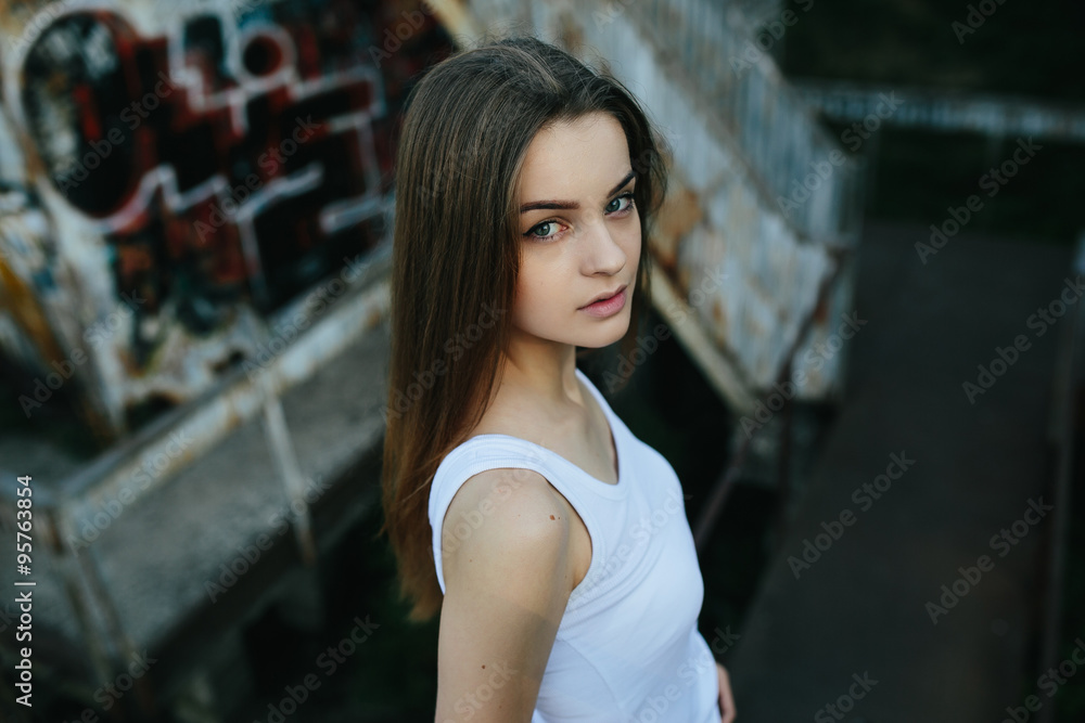 young beautiful girl posing young beautiful girl posing