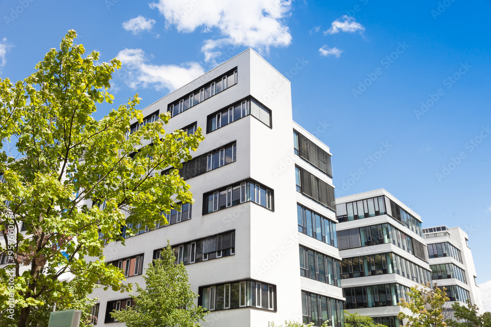 Hochhaus, modernes Bürogebäude, Deutschland