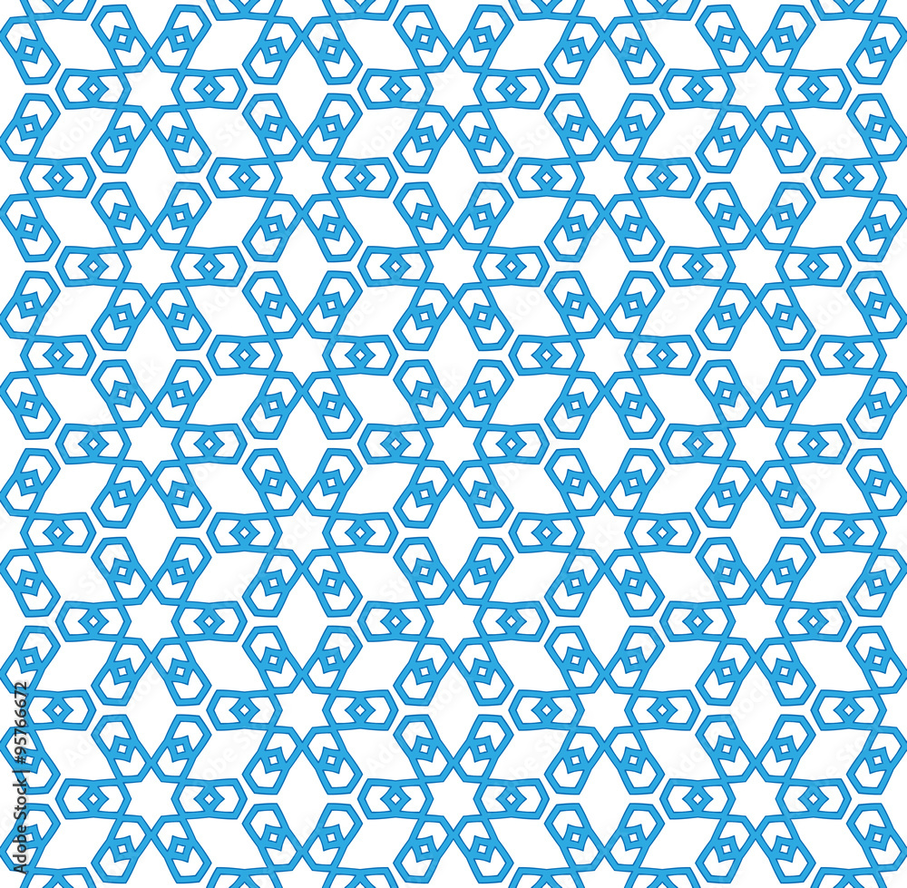 Eskimo pattern snowflakes