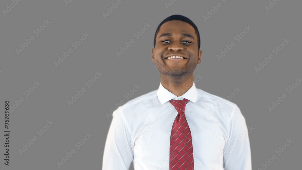 Smiling businessman looking at camera Smiling businessman looking at camera