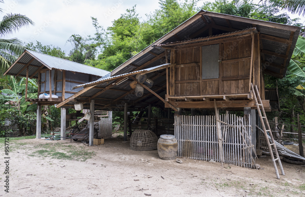 Obraz premium Wooden barn