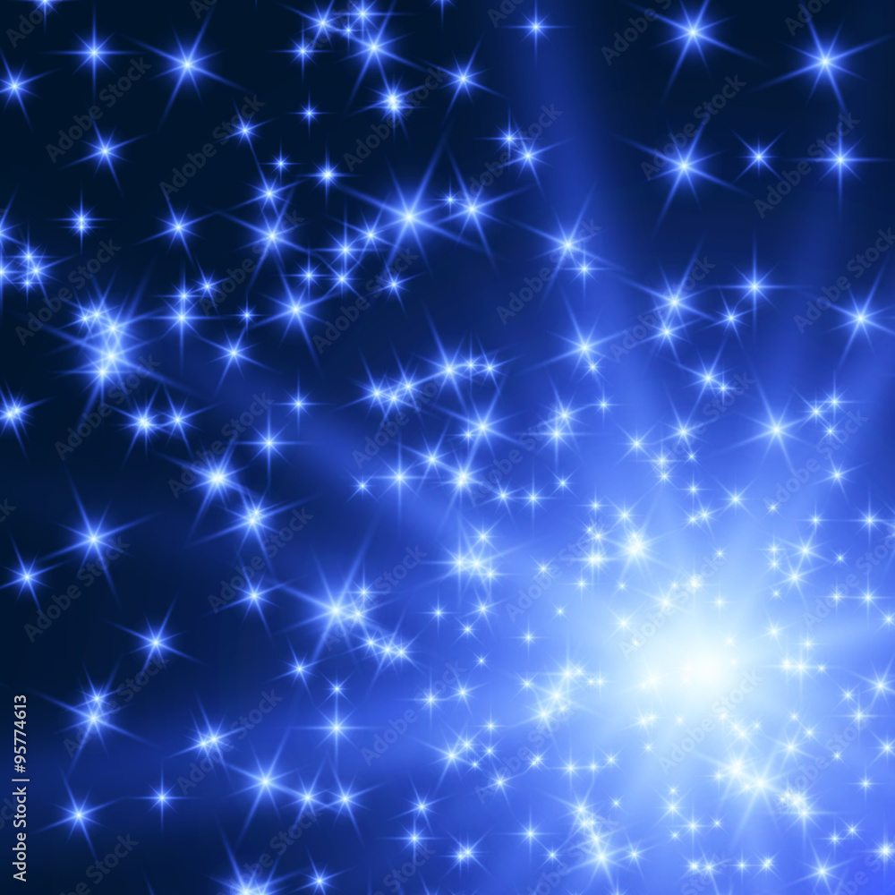 Abstract neon background - explosion in space Abstract neon background - explosion in space