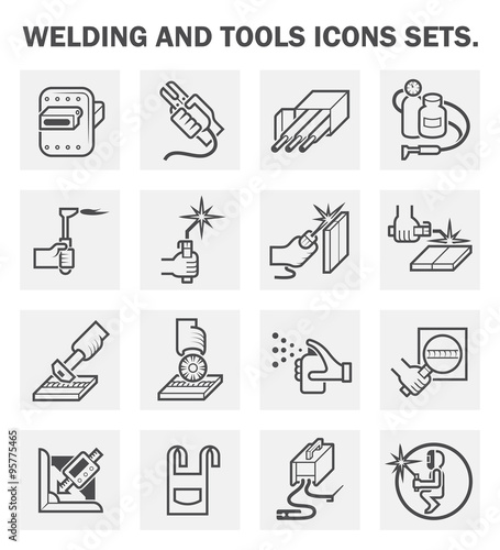 Welding icons
