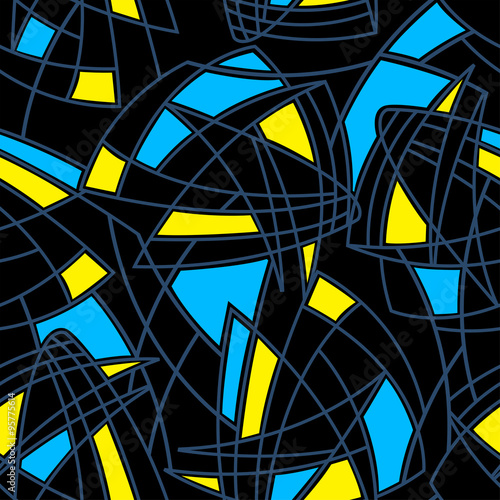 Abstract shapes 1 seamless pattern