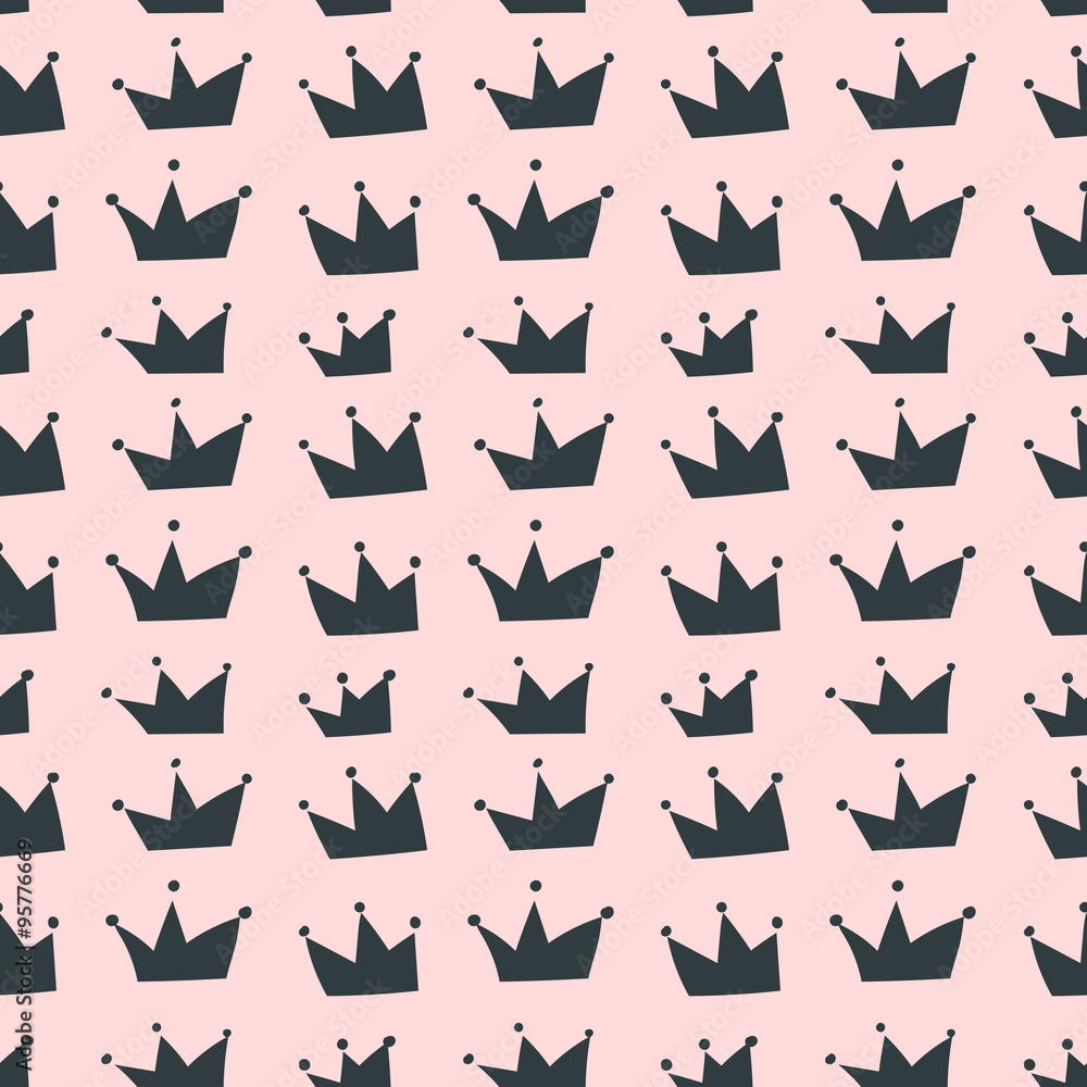 seamless crown pattern seamless crown pattern