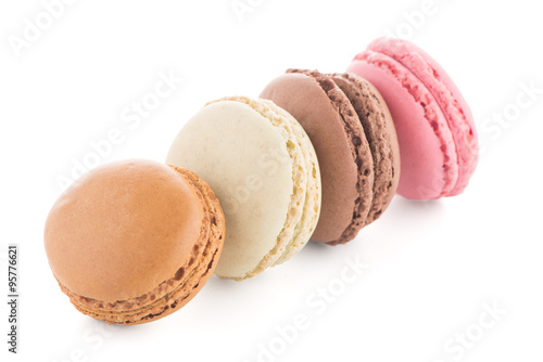 Colorful French Macarons