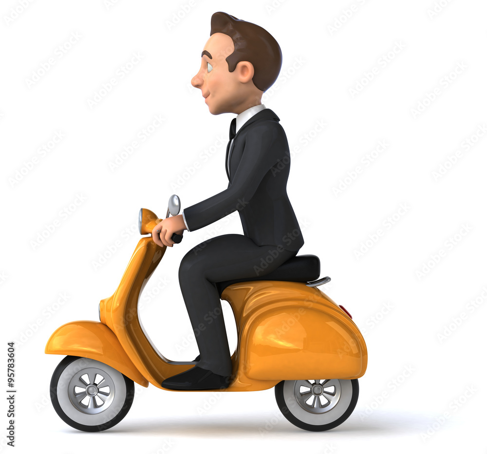 Fun businessman Fun businessman