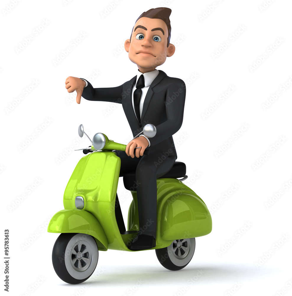 Fun businessman Fun businessman