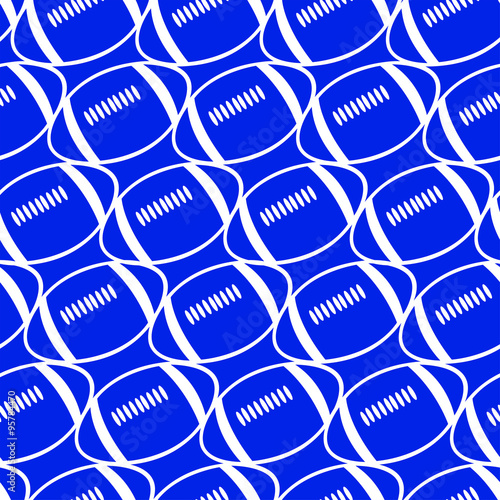 Football seamless pattern.