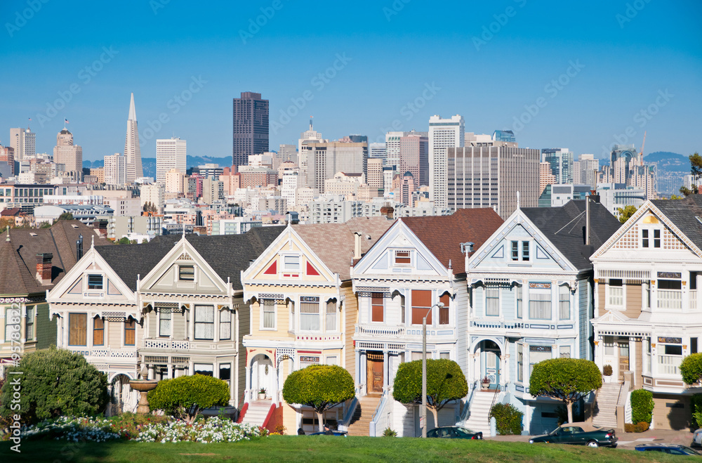Alamo Square, San Francisco, California, USA Alamo Square, San Francisco, California, USA