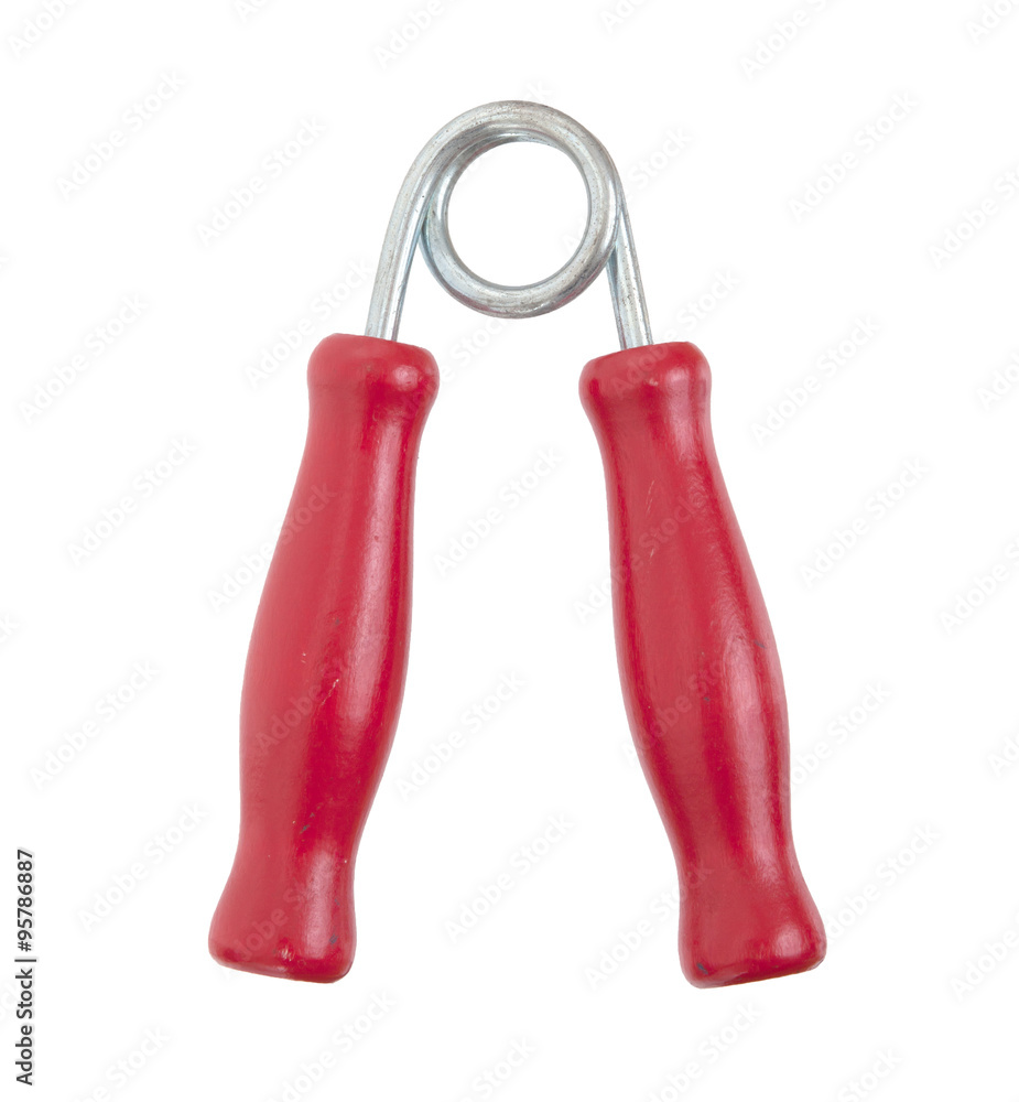 Hand grip equipment for exercise isolated Hand grip equipment for exercise isolated
