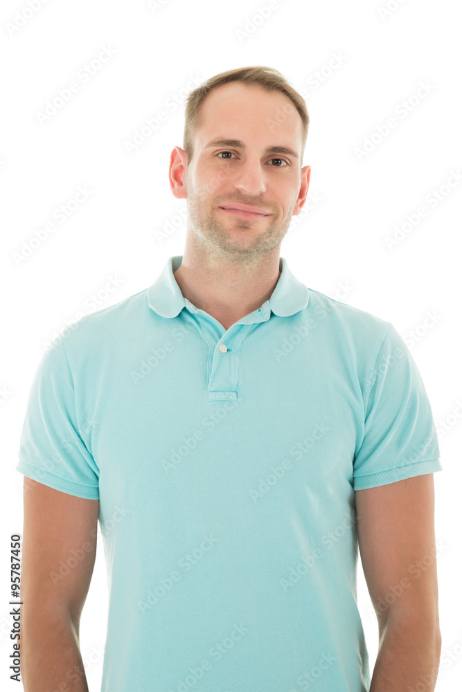 Fototapeta premium Portrait Of Smiling Man In Casuals