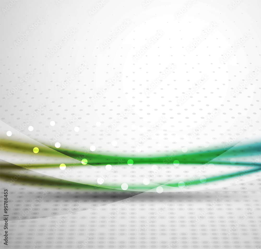 Obraz premium Colorful wave line, abstract background with light and shadow effects