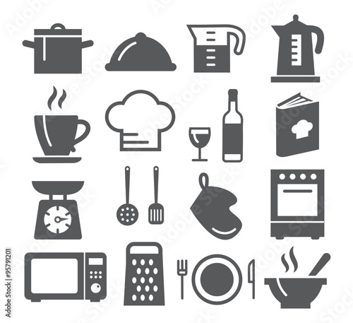 Kitchen and Cooking Icons