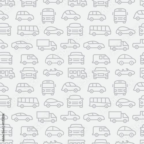 Car Seamless Pattern