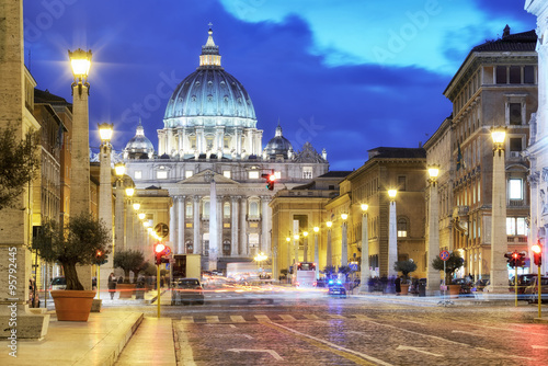 St. Peter, Via della Conciliazione, Rome © fabiomax