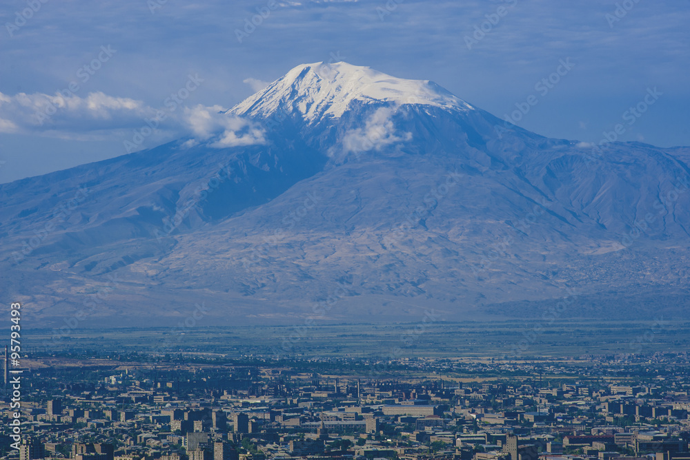 Mount Ararat from Yerevan