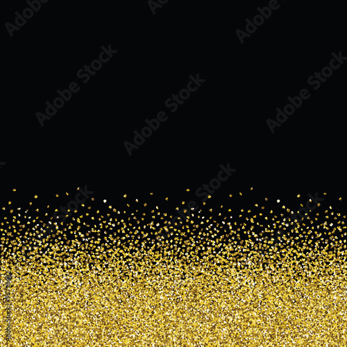 Glitter golden seamless texture.