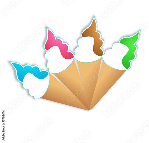glace italienne cornet
