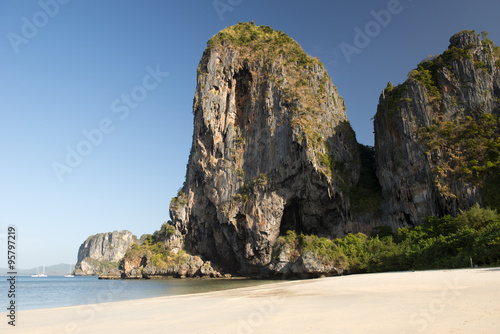 Cliffs at Railay beach, Thailand