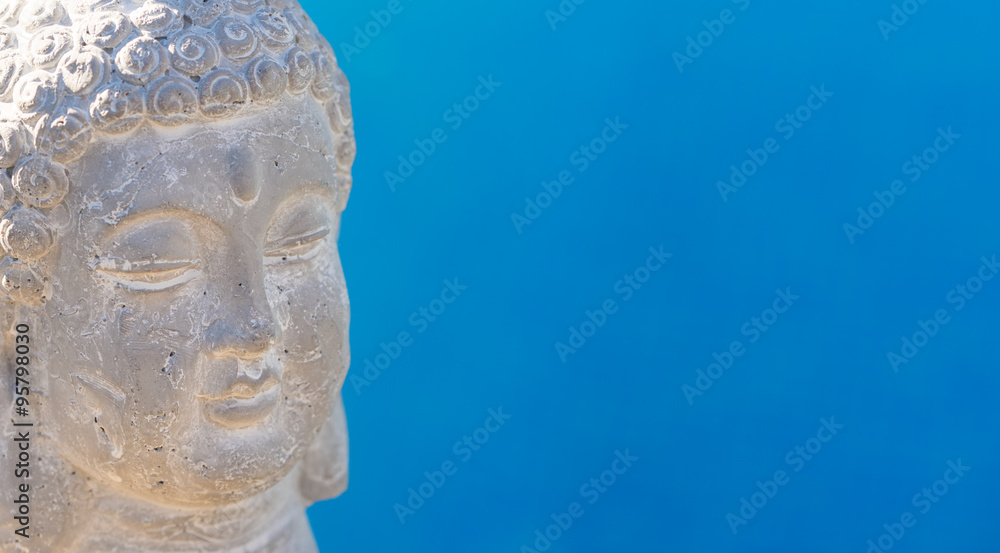Obraz premium Buddha Hintergrund mit Textfreiraum