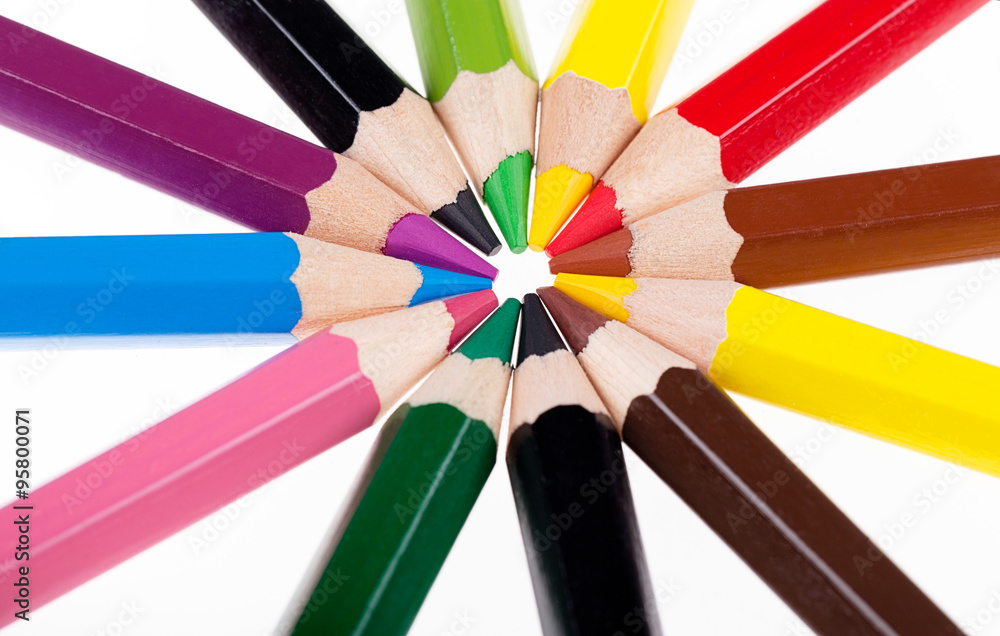 Fototapeta premium Colour pencils